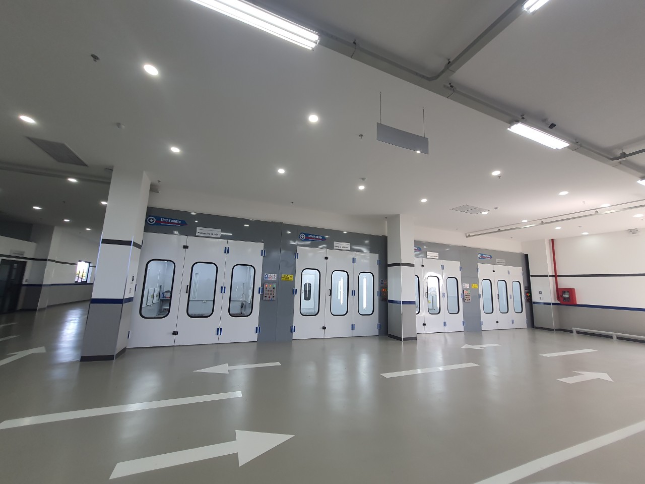 Phòng sơn sấy Hyundai Đắc Lắc